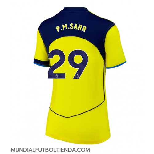 Camiseta Tottenham Hotspur Pape Matar Sarr #29 Tercera Equipación Replica 2025-26 para mujer mangas cortas